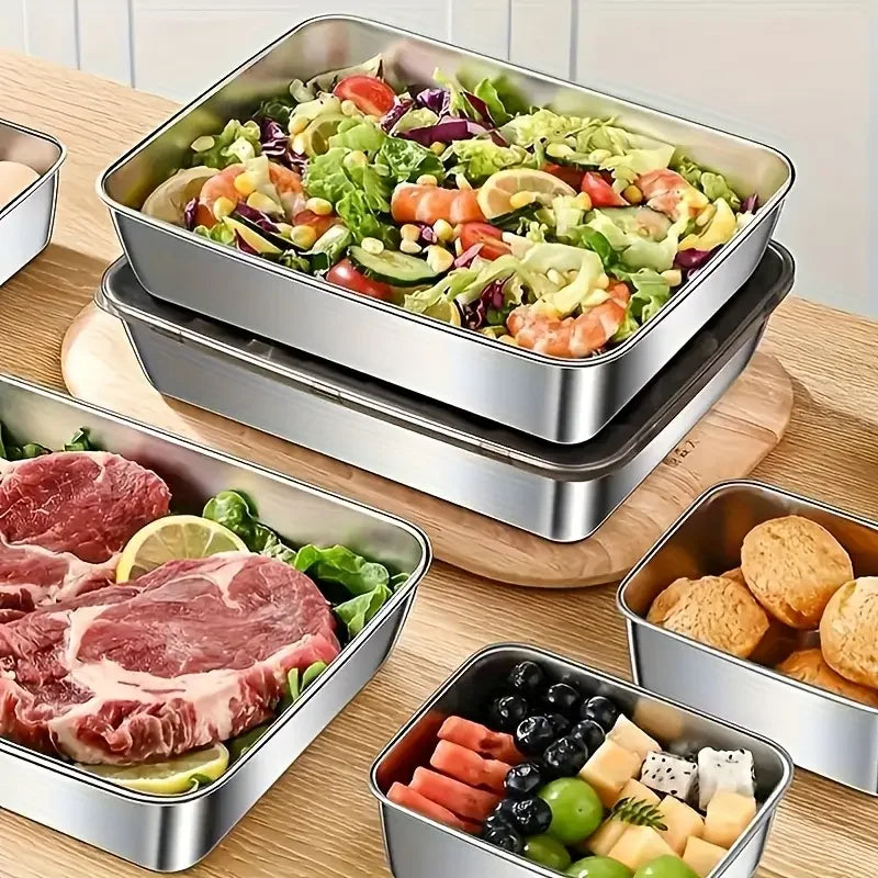Stackable Kitchen Food Containers