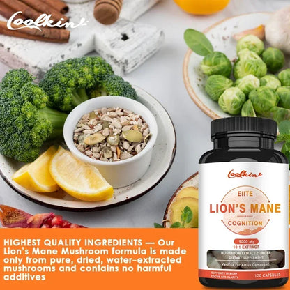 Organic Lion’s Mane Mushroom Capsules