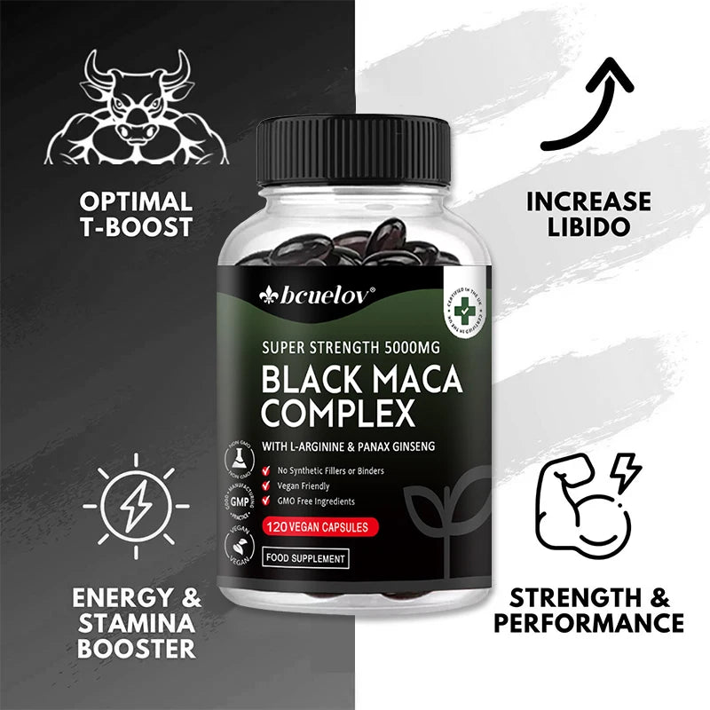 Black Maca Ginseng Vitamin Supplement
