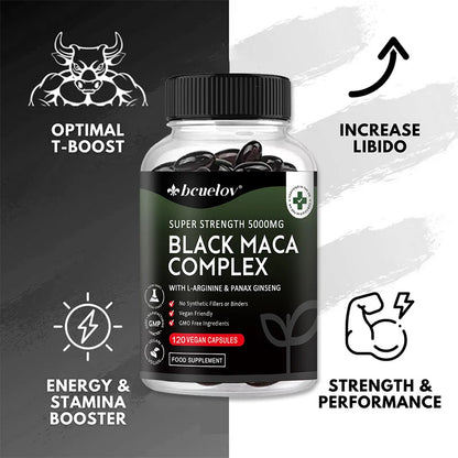 Black Maca Ginseng Vitamin Supplement