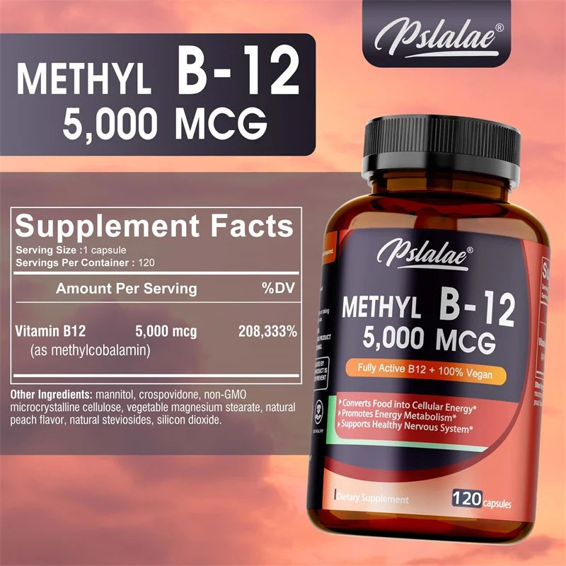 Vitamin B12 Brain and Energy Supplement