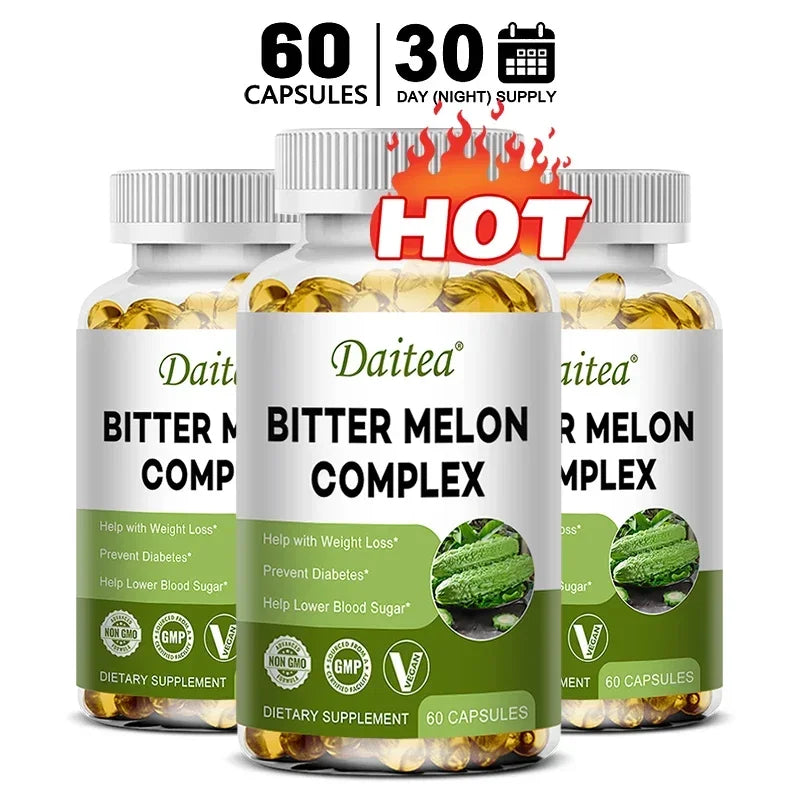 Bitter Melon Vitamin Supplement Capsules