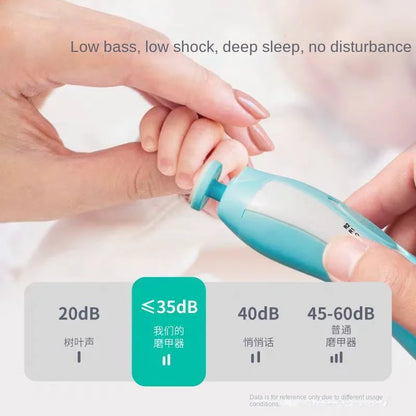 Baby Electric Nail Grinder & Clipper Set