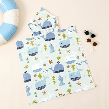 Microfiber Kid's Beach & Bathroom Robe