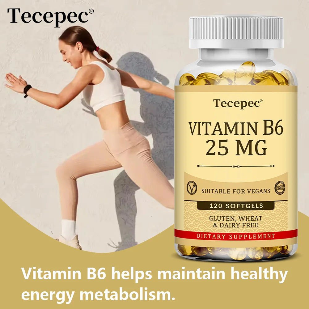 Vitamin B6 Supplement for Energy Support