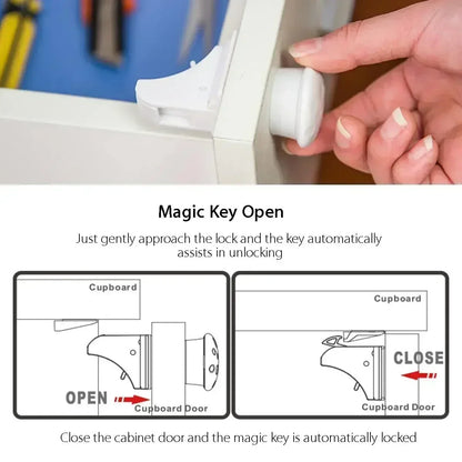 Magnetic Children's Safety Cabinet Lock