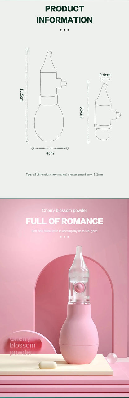 Newborn Silicone Nasal Aspirator