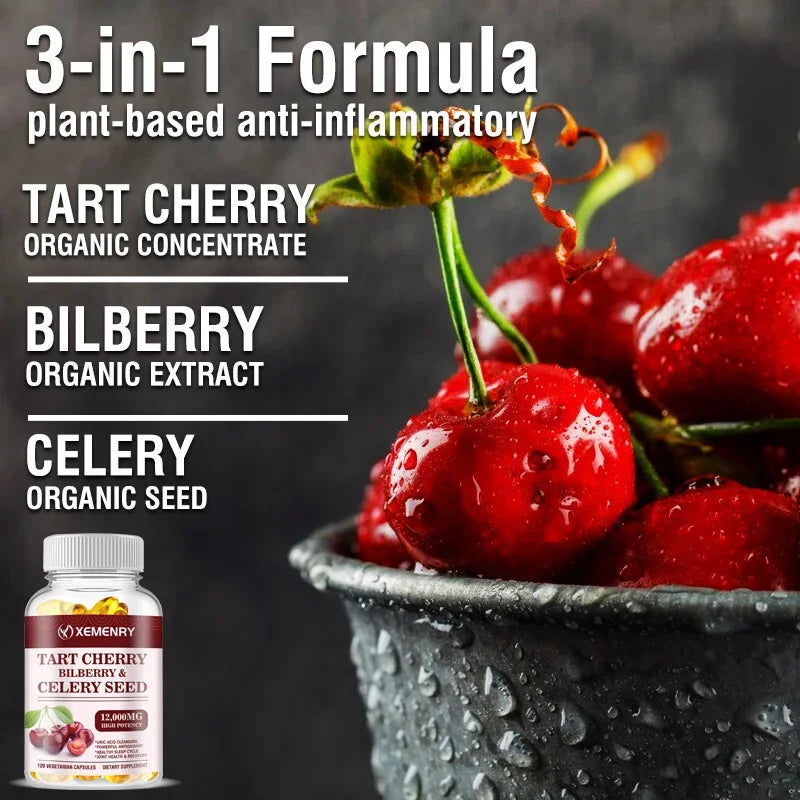 Organic Tart Cherry Celery Capsules