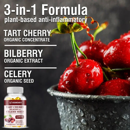 Organic Tart Cherry Celery Capsules