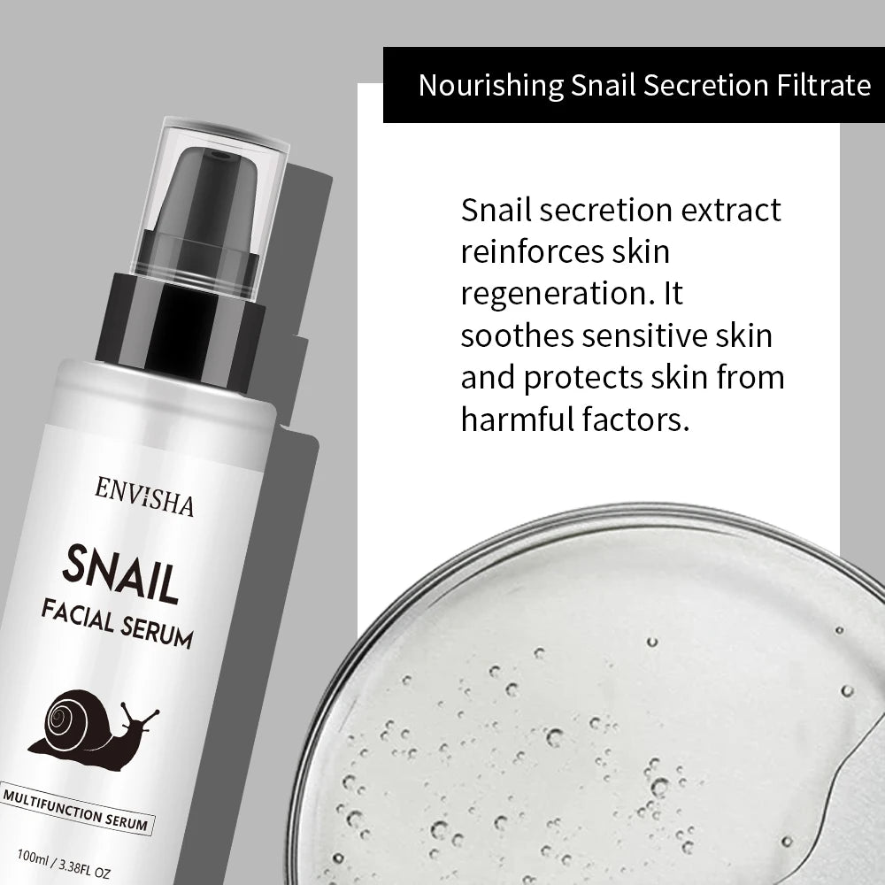 Natural Snail Collagen Face Repair Serum