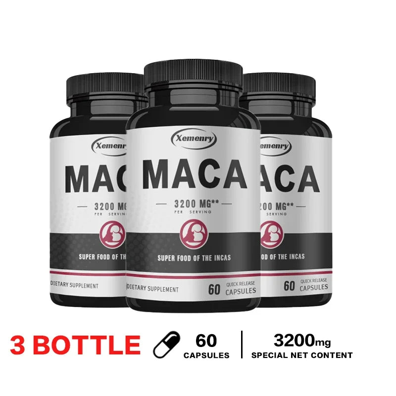 Organic Maca Stamina Support Supplement