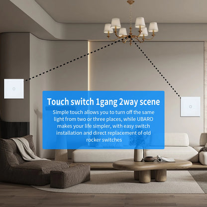 JHJCH Dual Touch Wall Switch