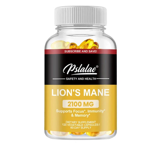 Lion’s Mane Vitamin Supplement Capsules