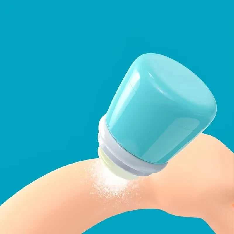 Portable Baby Powder Puff Box