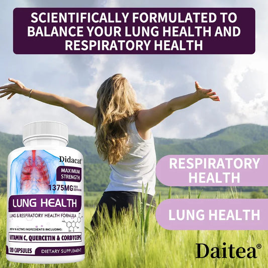 Vitamin C Quercetin Lung Support Supplement