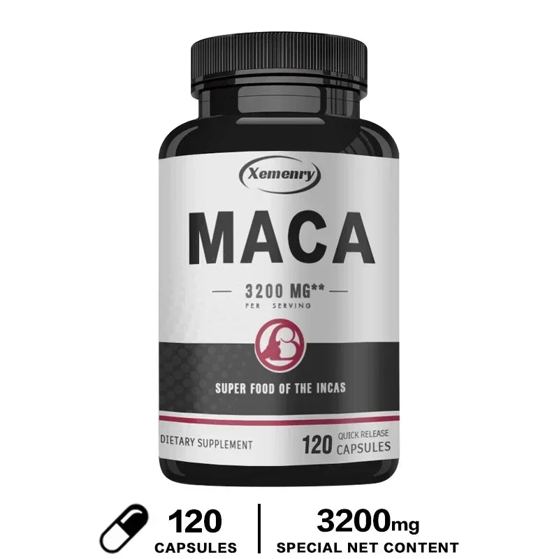 Organic Maca Stamina Support Supplement