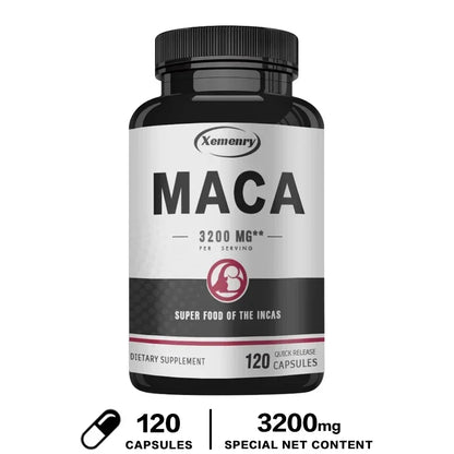 Organic Maca Stamina Support Supplement