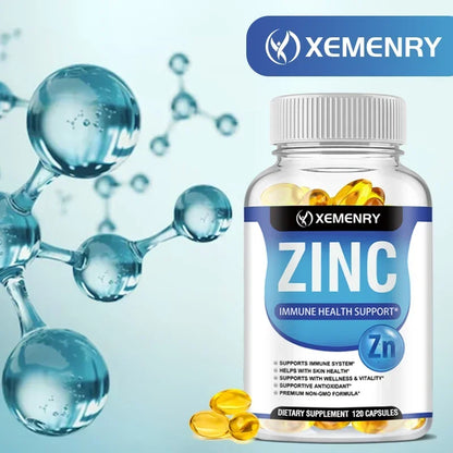 Zinc Hair Skin Immune Capsules