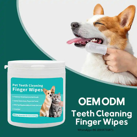 Organic Pet Dental Care Wipes
