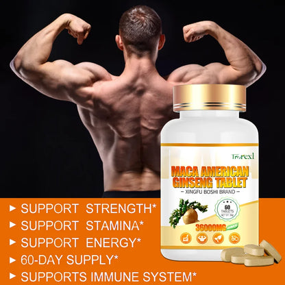 Organic Maca American Ginseng Supplement