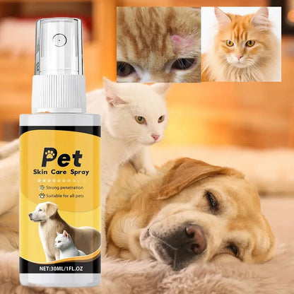 Natural Dog Puppy Moisturizing Spray