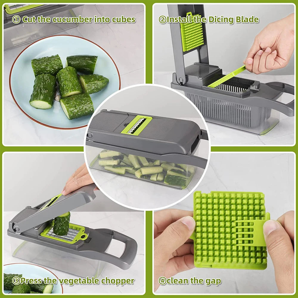 Professional Vegetable Mandoline Slicer