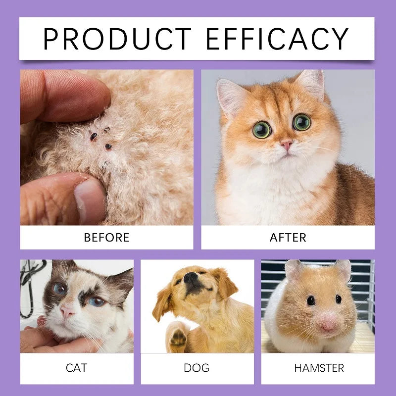 Natural Pet Flea Mite Spray