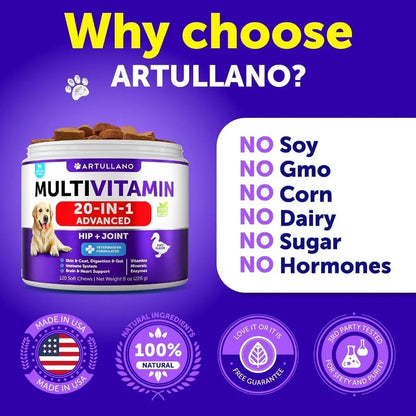 Natural Dog Multivitamin Joint Supplement