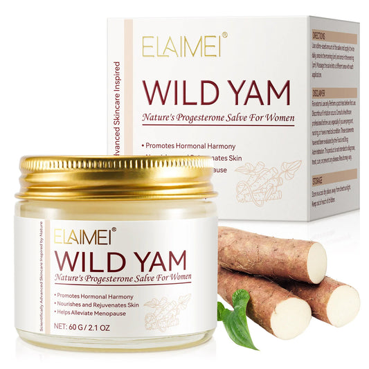 Wild Yam Cream for Women Wrinkle Removal and Hydration