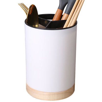 Kitchen Utensil Storage Bucket Holder