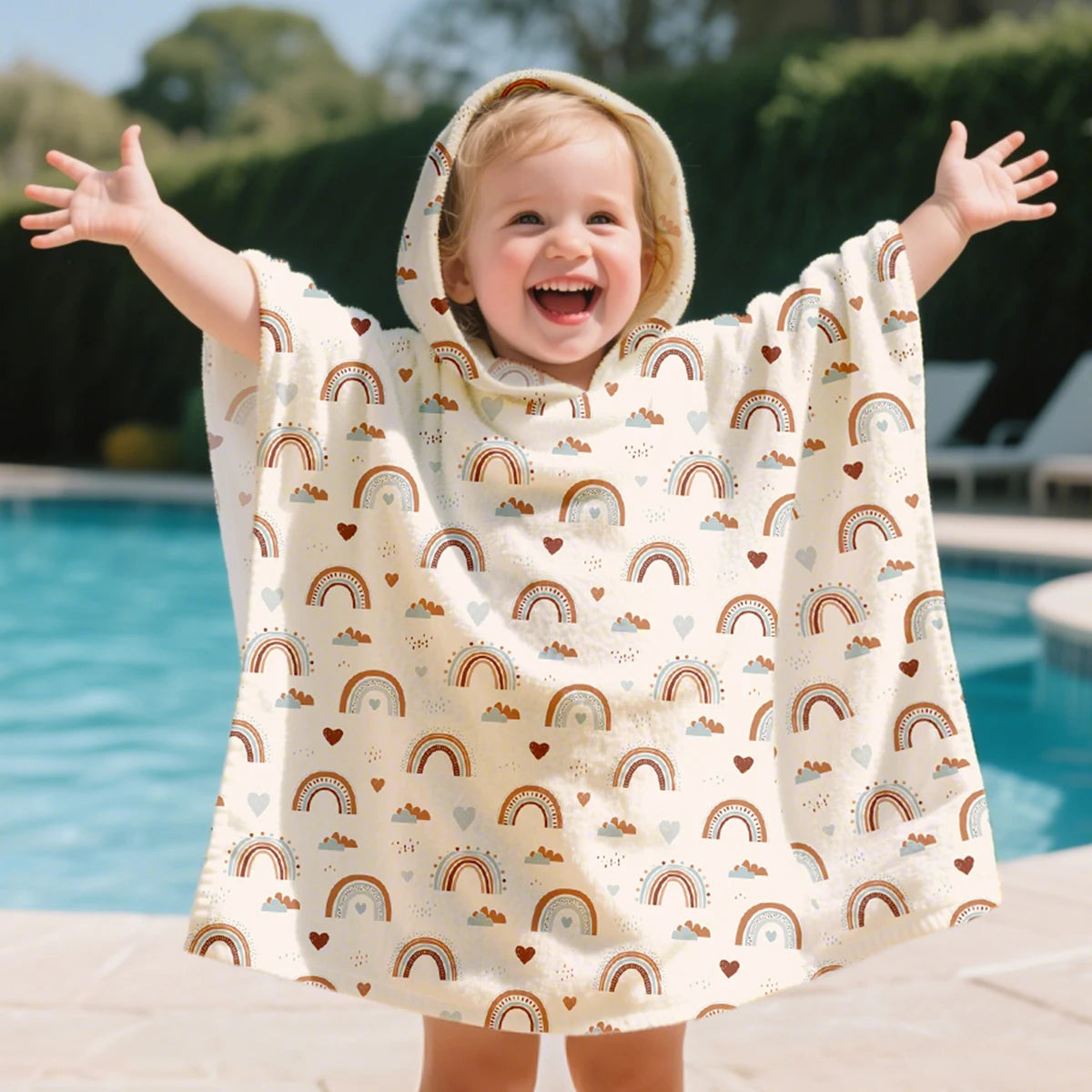 Microfiber Kid's Beach & Bathroom Robe