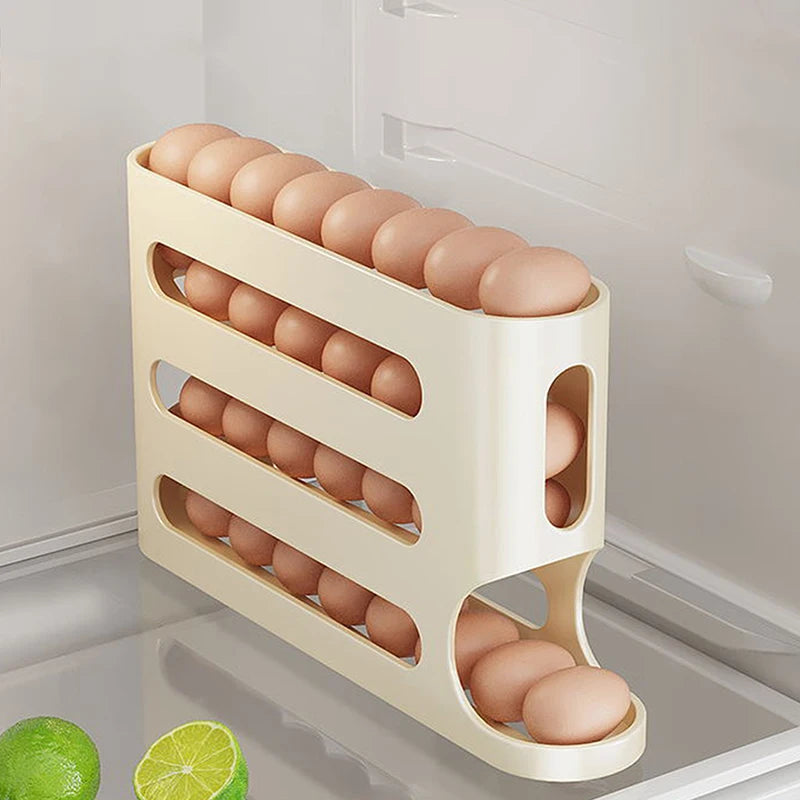 Automatic Rolling Egg Storage Box