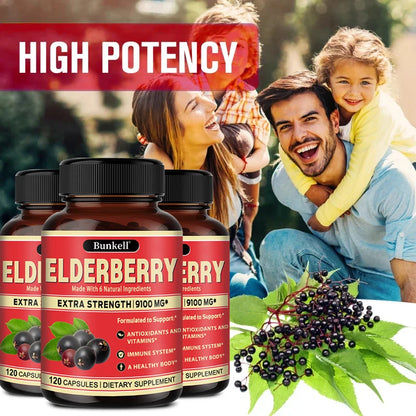 Elderberry Vitamin Supplement for Immunity