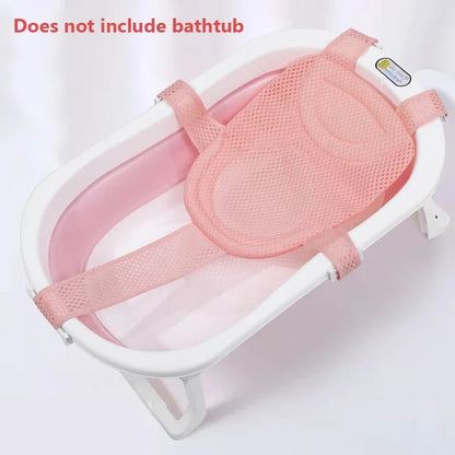 Newborn Bathtub Pillow with Anti-Slip Support