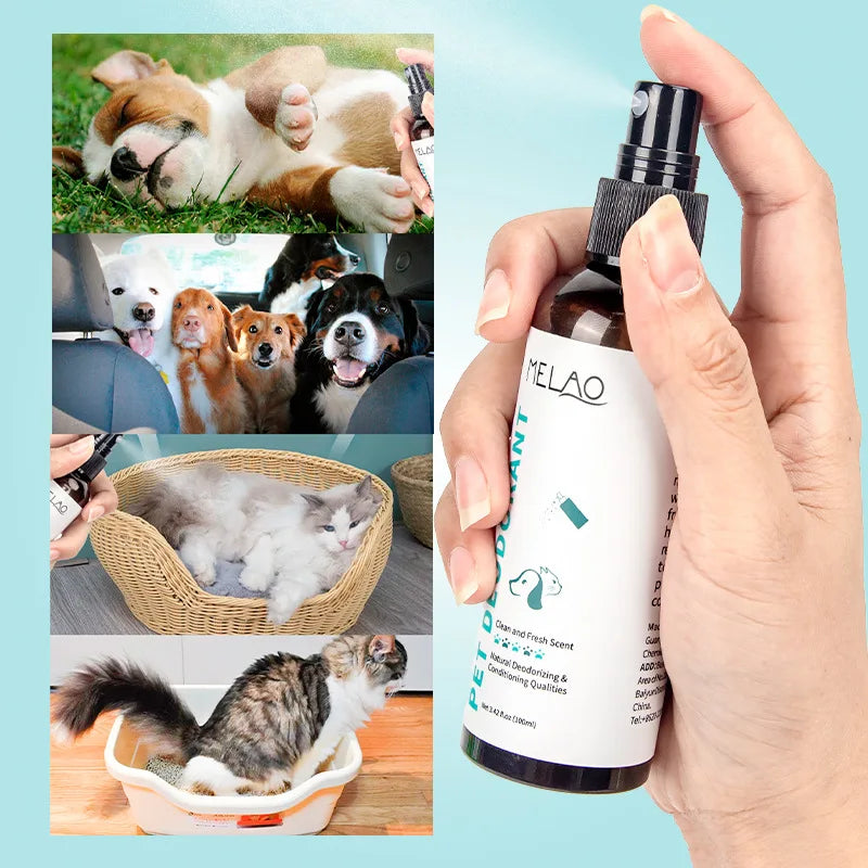 Natural Pet Deodorizing Odor Spray