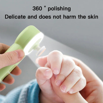 Anti-Clamping Newborn Electric Nail Scissors