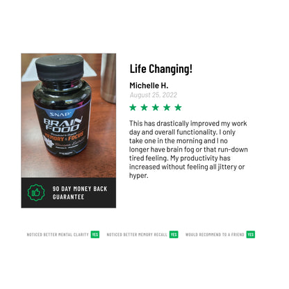Brain Supplement for Clarity and Energy