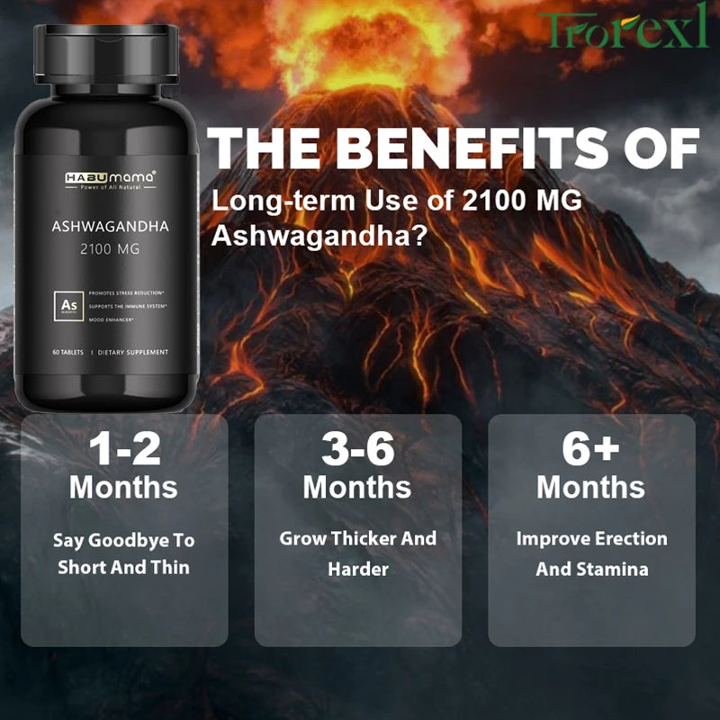 Organic Ashwagandha Men’s Energy Supplement