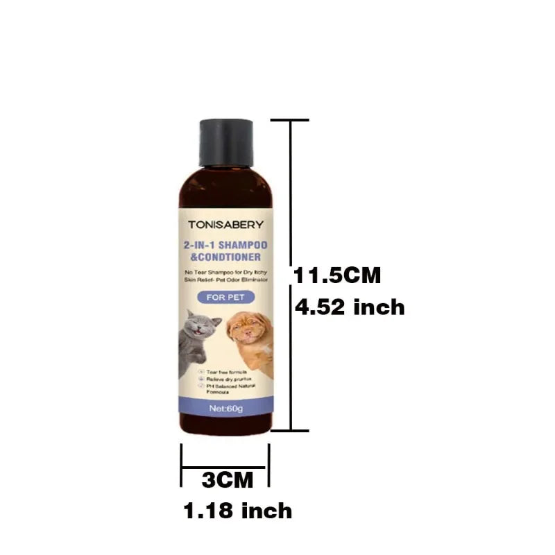 Plant-Based Dog Shampoo Natural Moisturizer