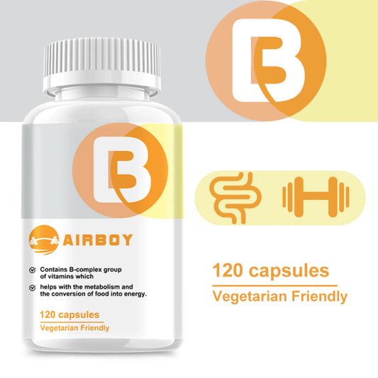Vitamin B Complex for Energy & Immunity