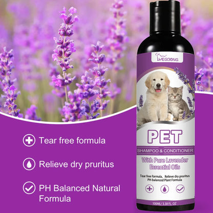 Natural Lavender Pet Care Shampoo