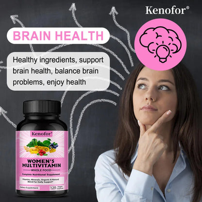 Brain and Heart Vitamin Supplement for Women
