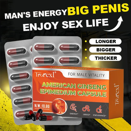 Organic Epimedium Ginseng Capsules