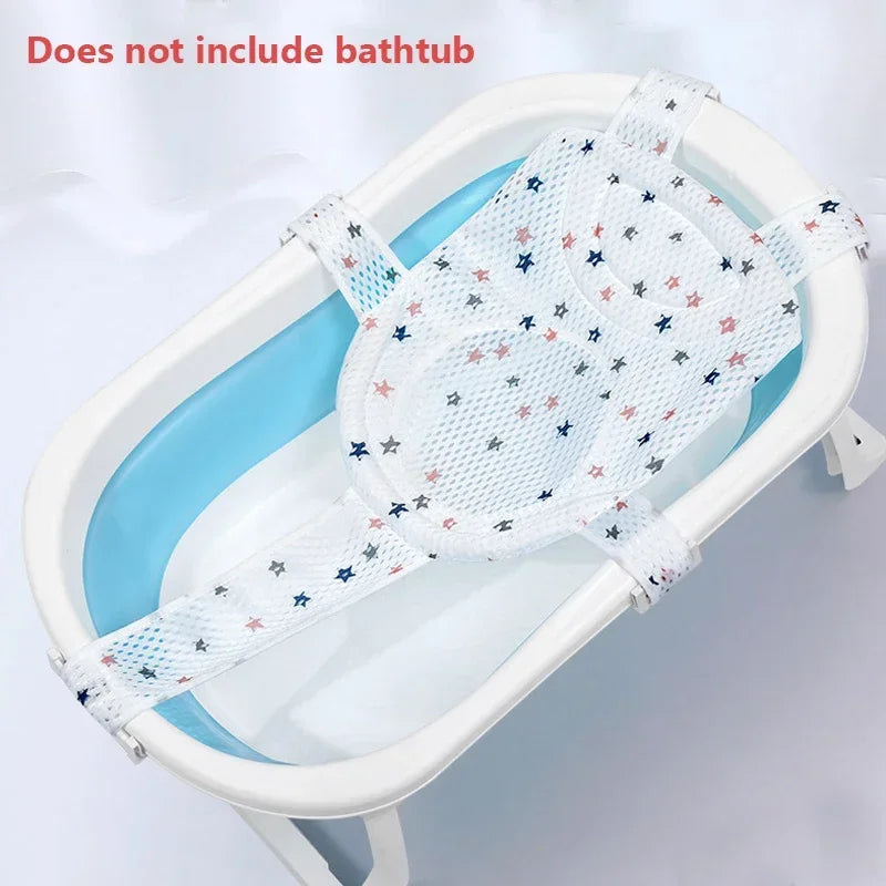 Newborn Bathtub Pillow with Anti-Slip Support