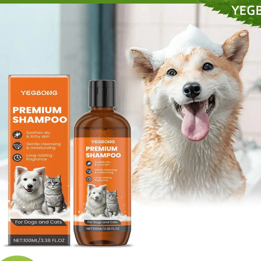 Natural Pet Shampoo for Healthy Coat
