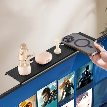 Adjustable Desktop TV and Monitor Shelf