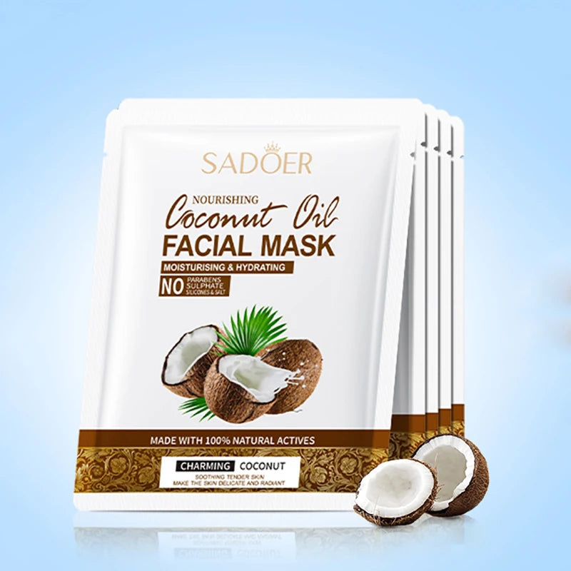 SADOER Coconut Face Mask Moisturizing and Firming