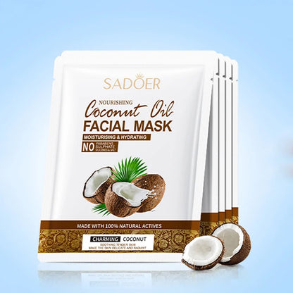 SADOER Coconut Face Mask Moisturizing and Firming