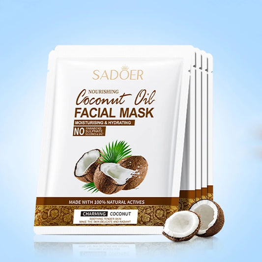 SADOER Coconut Face Mask Moisturizing and Firming