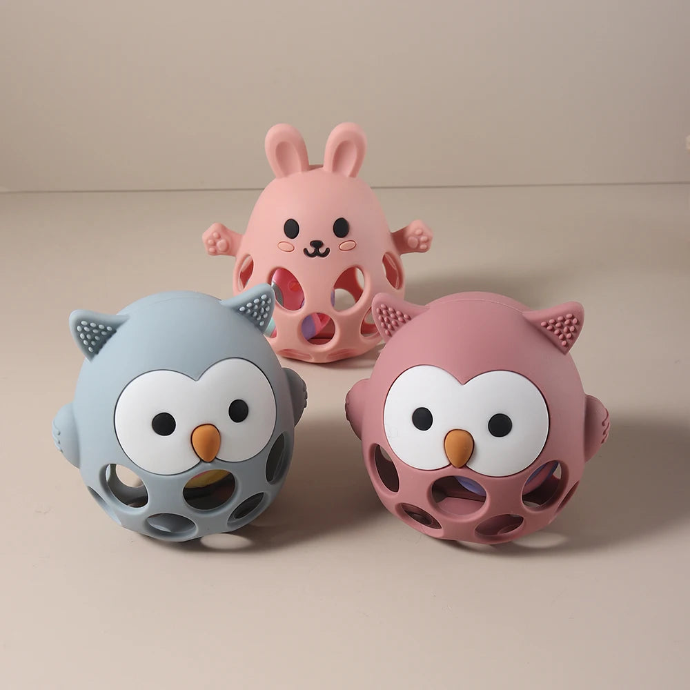 Owl Shaped Silicone Baby Teether